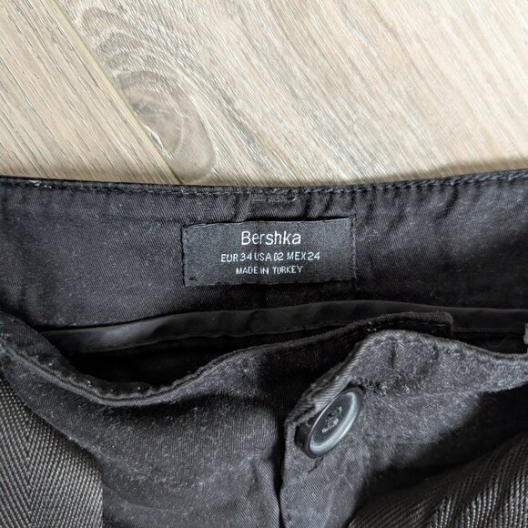 Bershka Black Pants - Picture 2 of 2